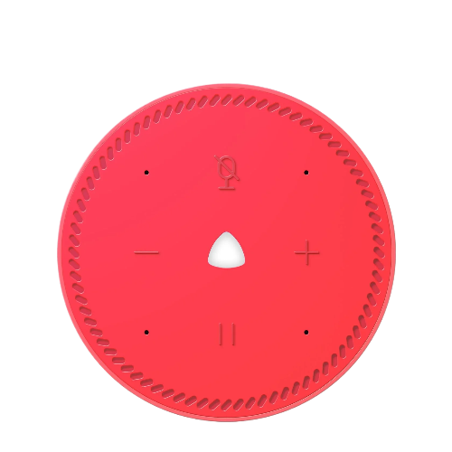 Умная колонка Яндекс.Станция Лайт с голосовым помощником Алиса Red