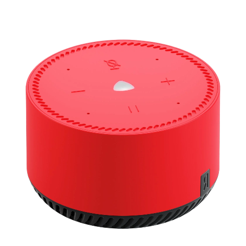 Умная колонка Яндекс.Станция Лайт с голосовым помощником Алиса Red