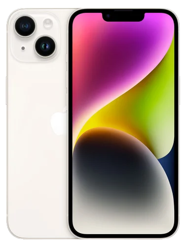 Apple iPhone 14 128Gb Starlight (Nano+ESim, без RuStore)