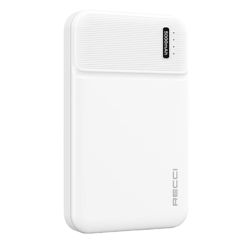 Внешний аккумулятор RECCI RPB-N15 5000mAh, белый